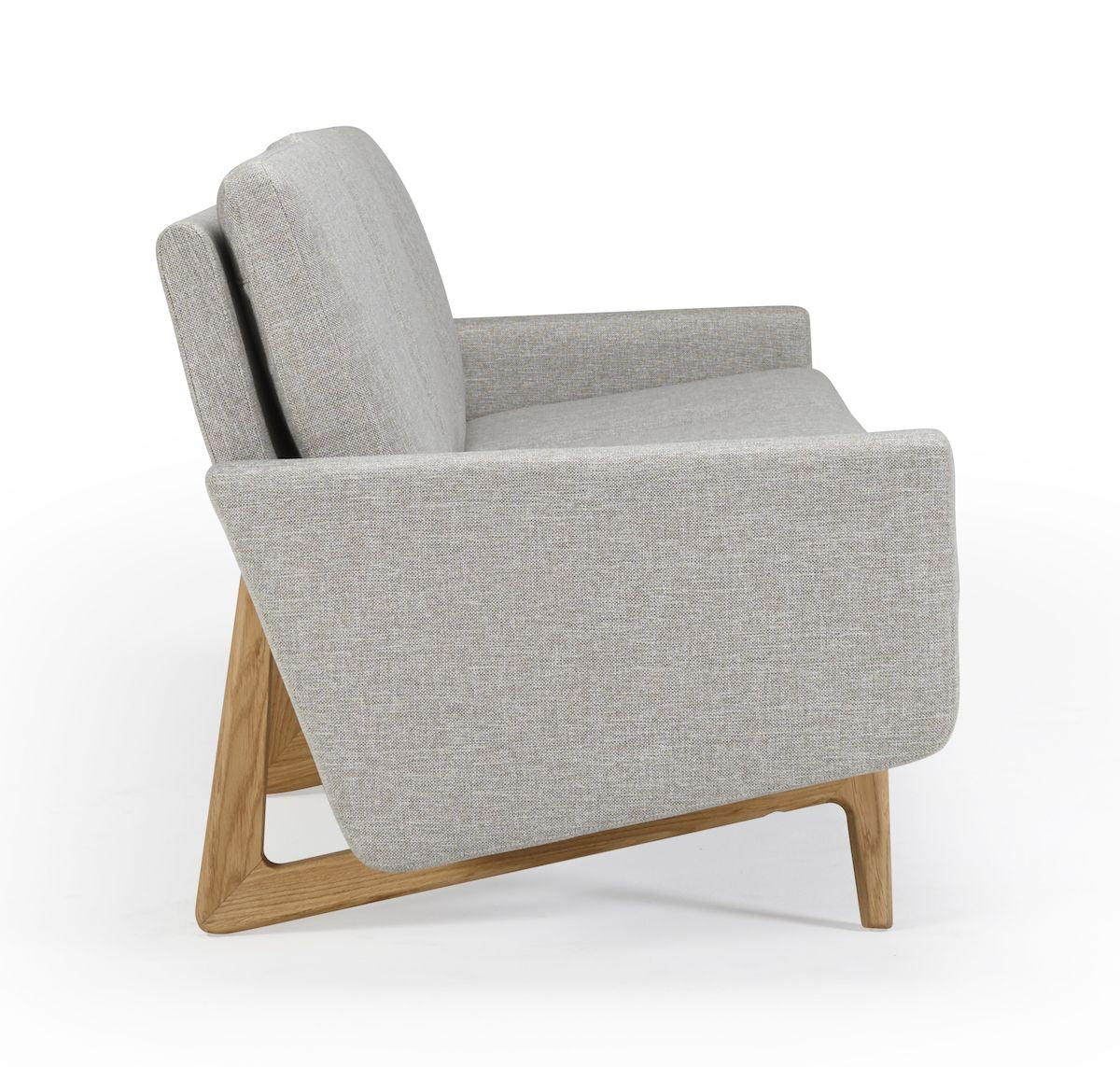 Egsmark 3-seters sofa, mørk sand