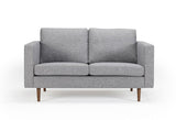 Kobling 2-seters sofa, grå