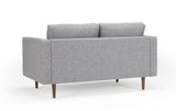 Kobling 2-seters sofa, grå