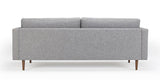 Kobling 3-seters sofa, grå