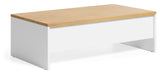 Abilen salongbord med Raise/Lower Function 110x60, White