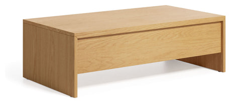 Abilen salongbord med Raise/Lower Function 110x60, Oak Veneer