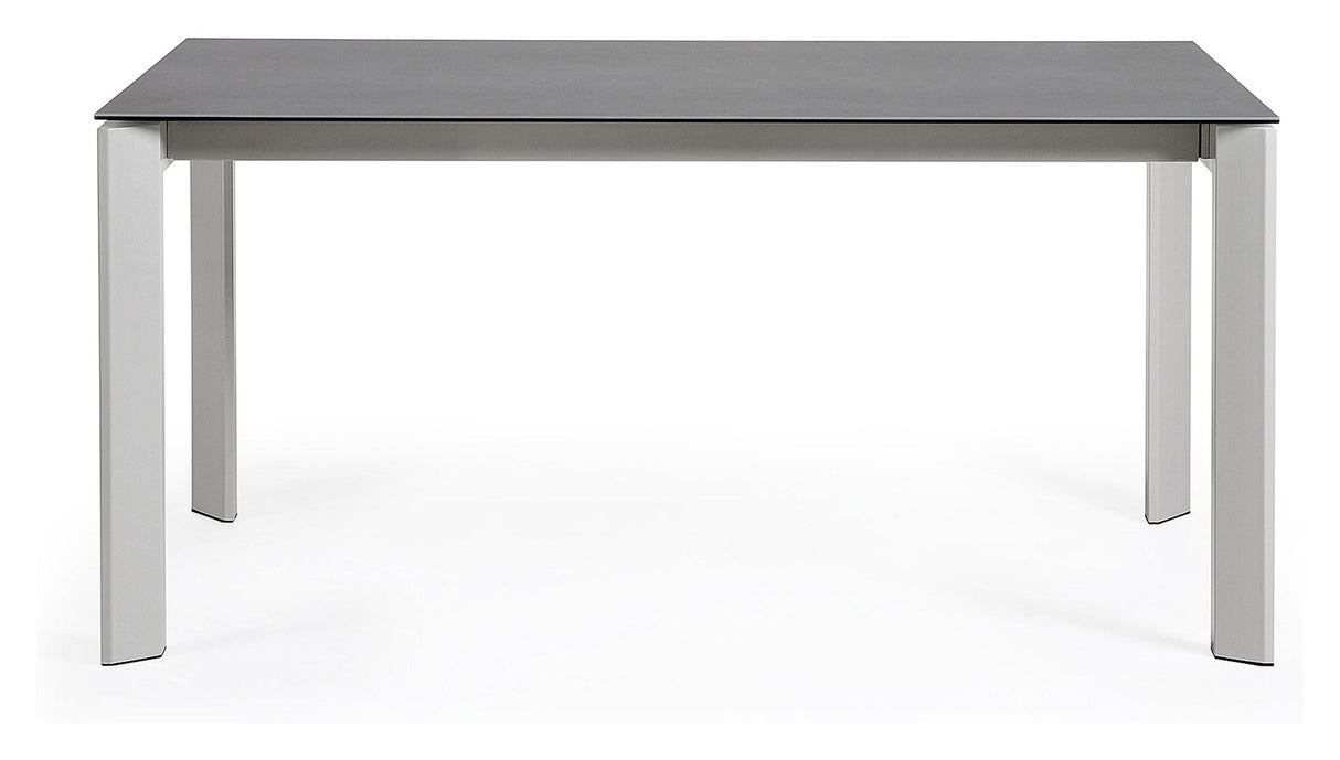 Axis, spisestue Tabell 160/220cm, grått/sølv