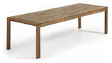 Briva Dining Table 200/280 cm - Dark Oak