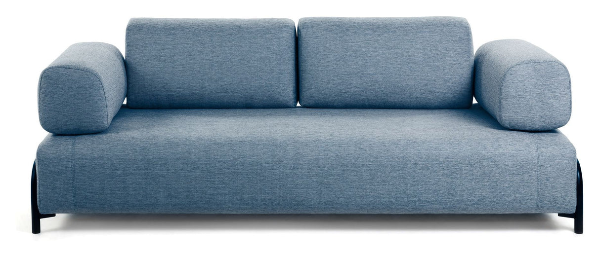 Compo 3-seters sofa, blå