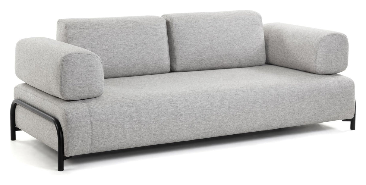 Compo 3-seters sofa, lysegrå