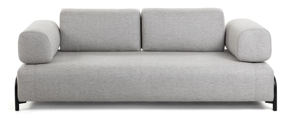 Compo 3-seters sofa, lysegrå