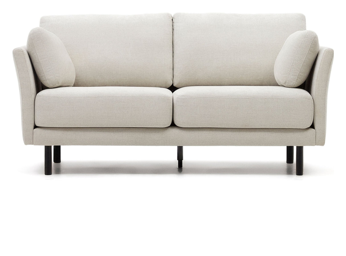 Gilma 2-pers. Sofa med lette ben, perle