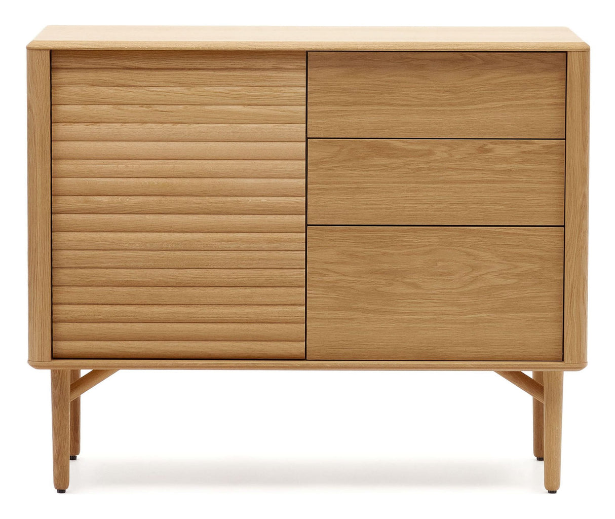 Lenon Sideboard, Nature/Oak Veneer, 105x45