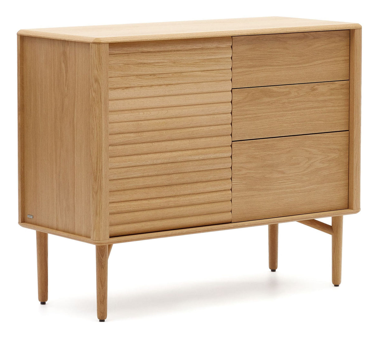 Lenon Sideboard, Nature/Oak Veneer, 105x45