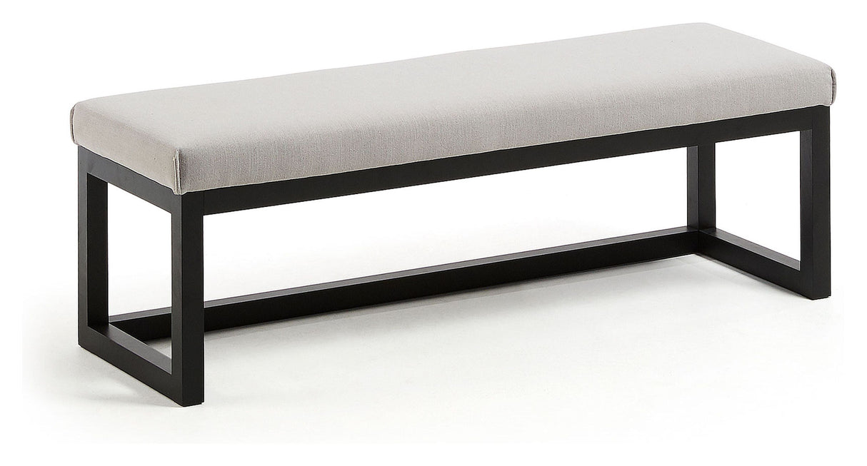 Loya Bench, Gray, B: 128