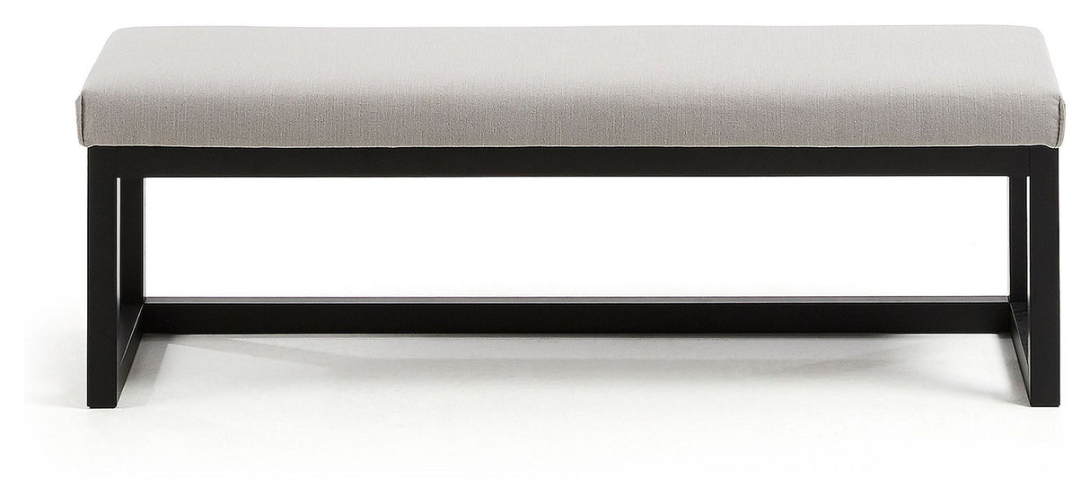 Loya Bench, Gray, B: 128