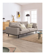 NOA 3-er. Sofa, beige/svart