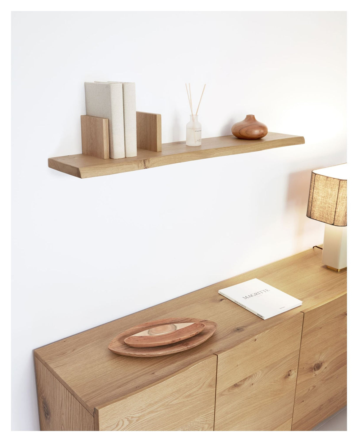 Rasha Shelf 100x15 - Naturen