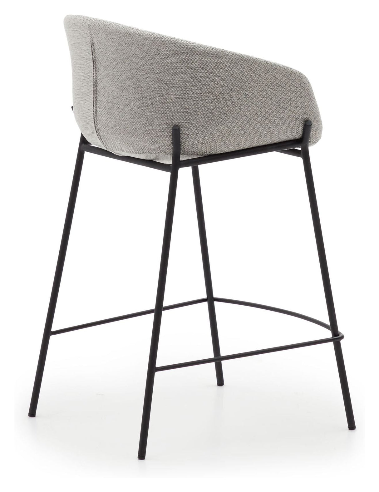 Yvette Barstool, Light Grey, H: 65