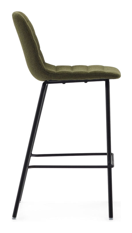 Zunilda Bar Stool, Green, H: 65