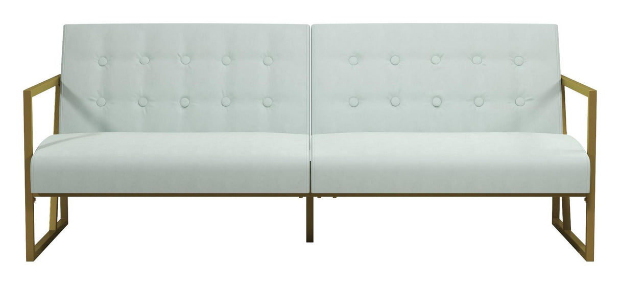 Lexington Modern Sofa Bed, Pale Teal