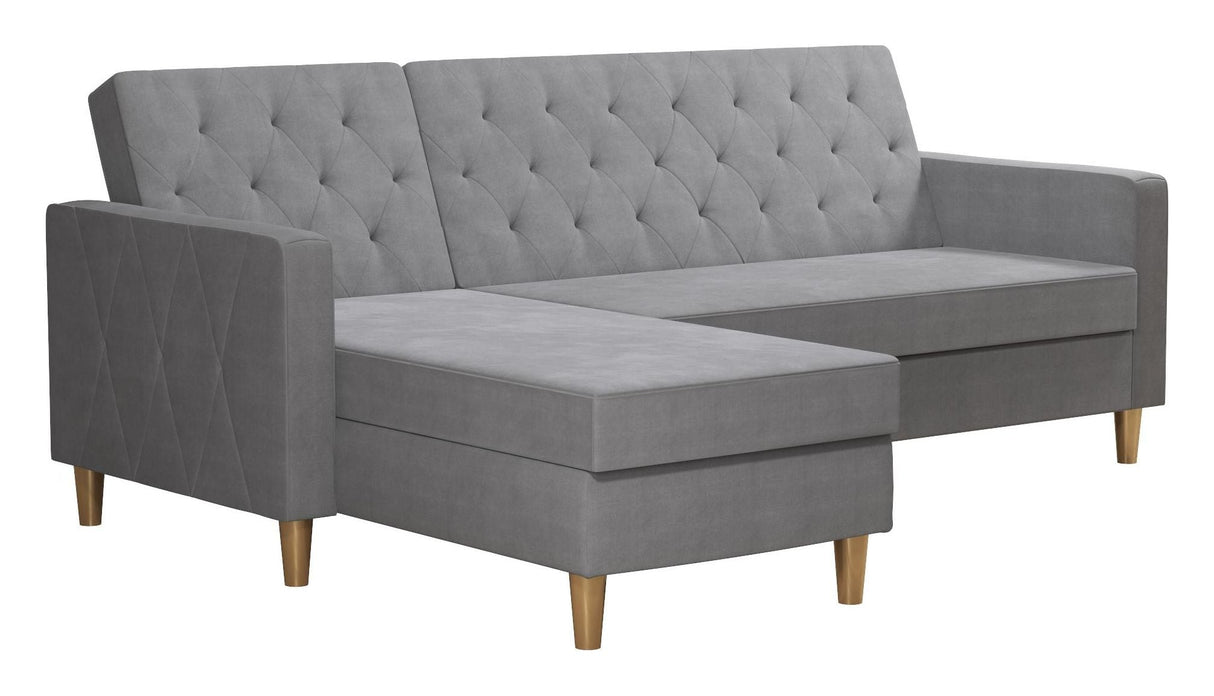 Liberty Sofa Bed with Storage, Light Grey