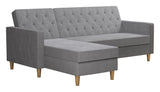 Liberty Sofa Bed with Storage, Light Grey