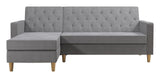 Liberty Sofa Bed with Storage, Light Grey