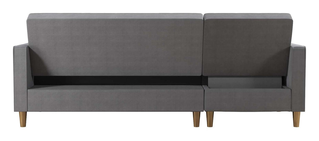 Liberty Sofa Bed with Storage, Light Grey