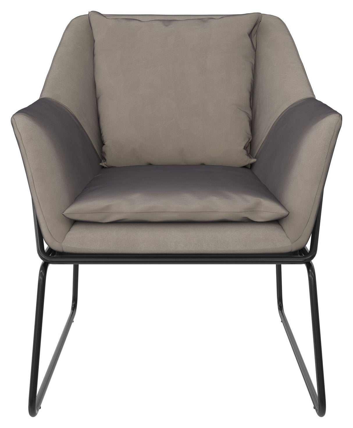 Avery Lounge Chair, Gray Velvet