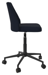 Brittany Office Chair, Blue Fabric