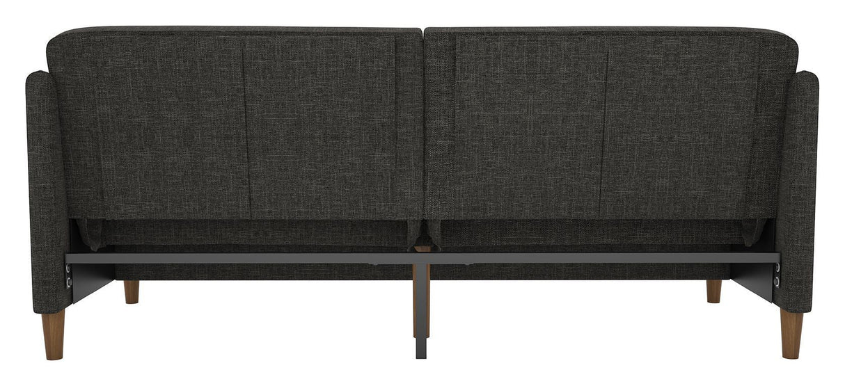 Jasper sofa seng, grått lin