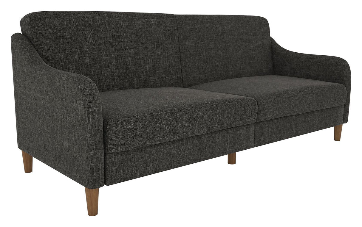 Jasper sofa seng, grått lin