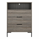 Rayburn brystkiste, H: 110, Weathered Oak