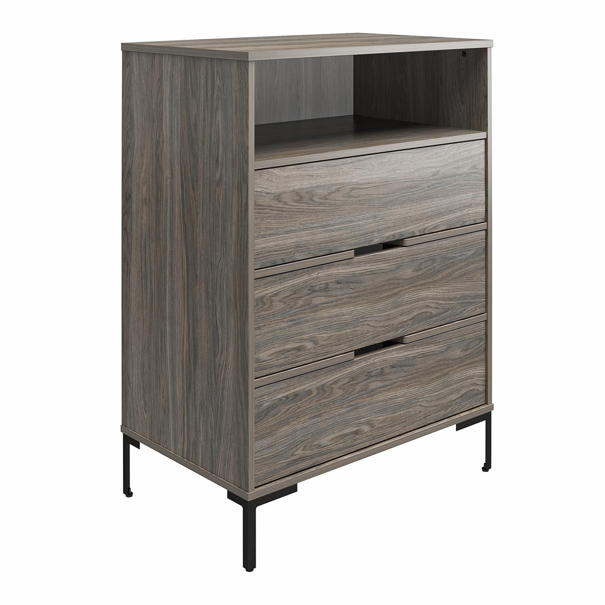 Rayburn brystkiste, H: 110, Weathered Oak