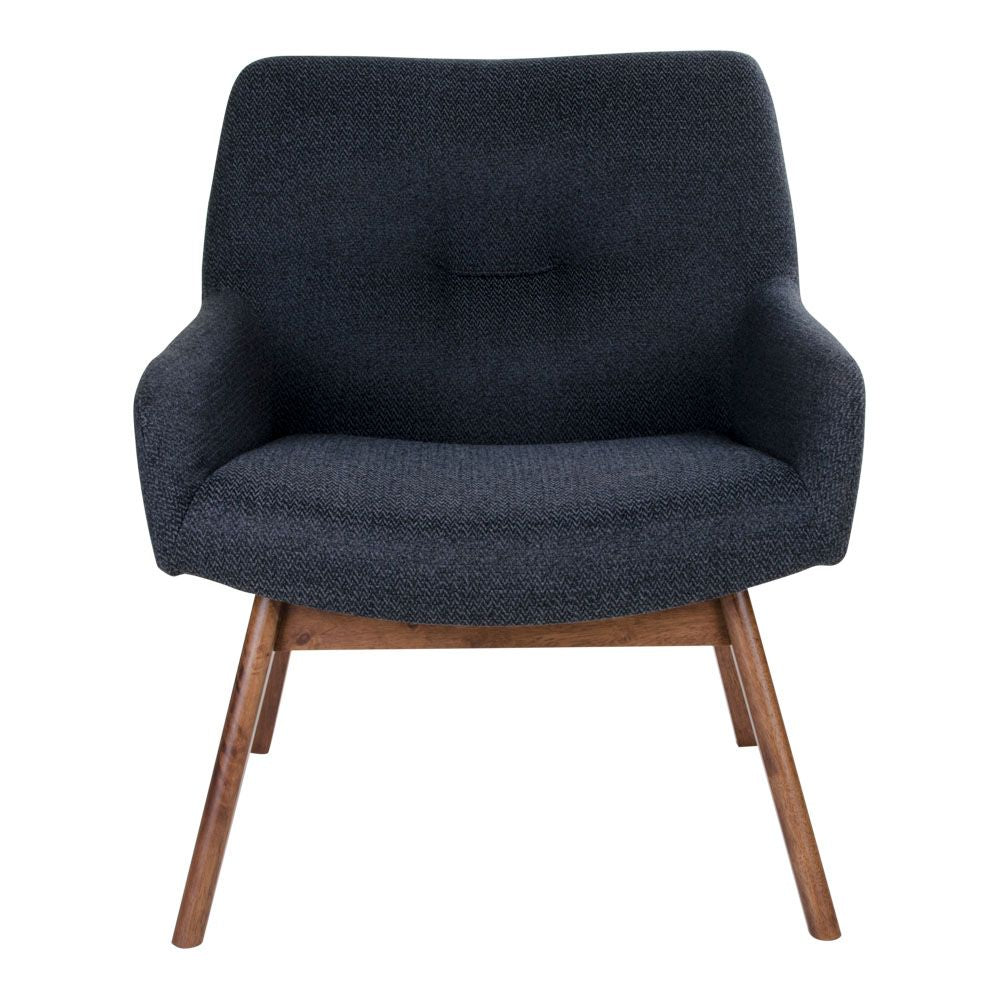 London Lounge Chair, Dark Grey