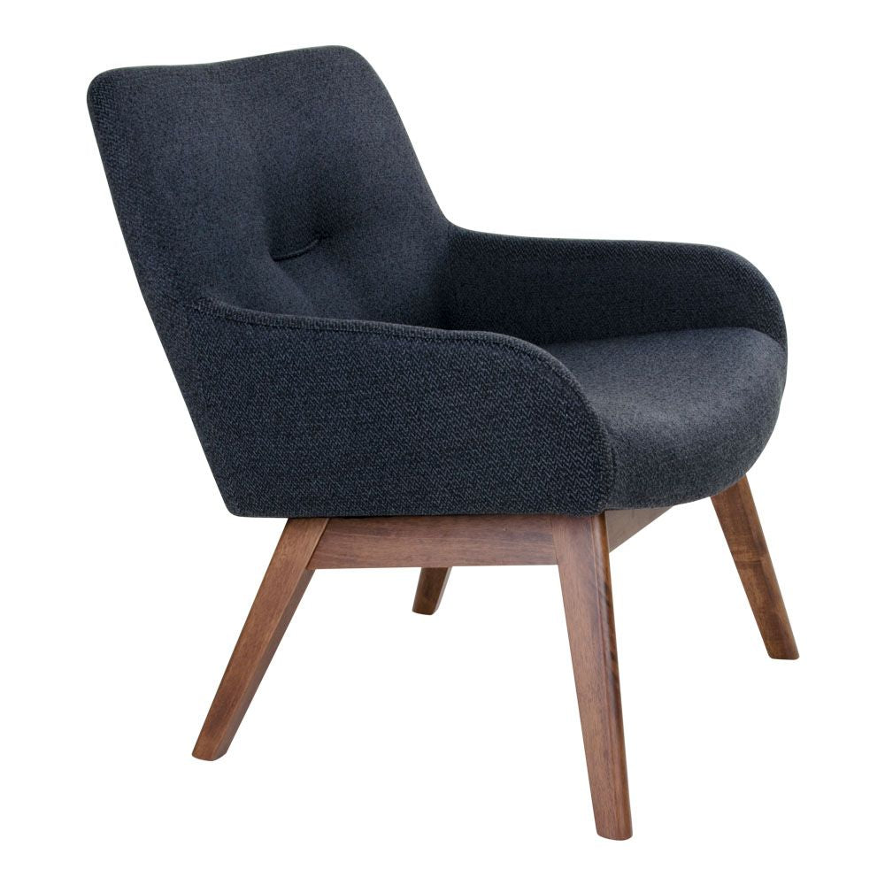 London Lounge Chair, Dark Grey