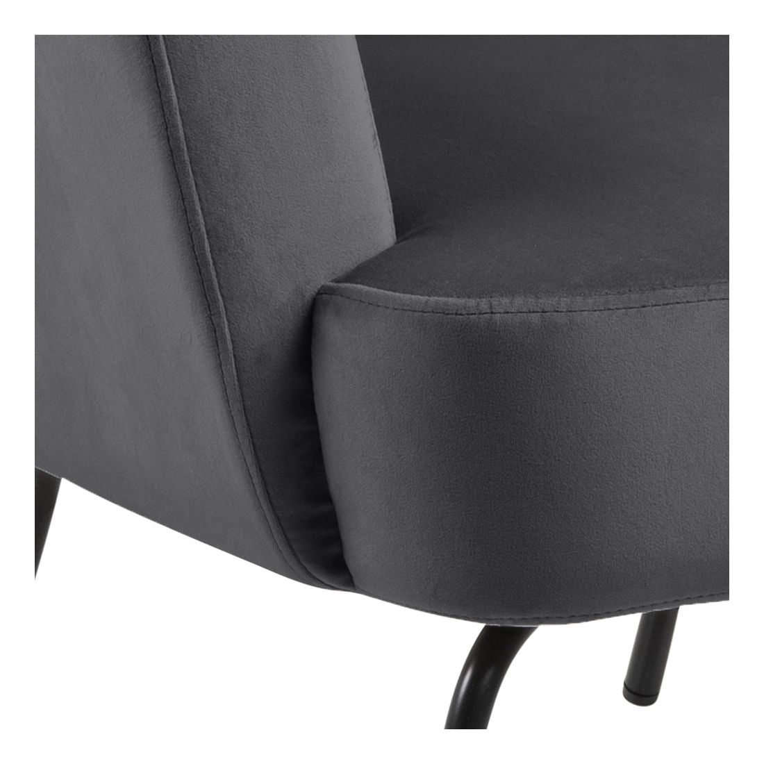 Melissa Lounge Chair, Gray