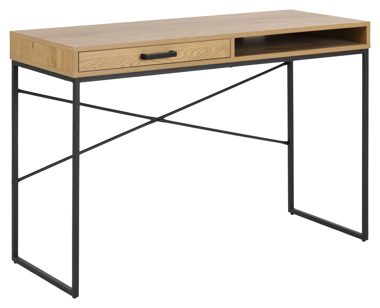 Seaford Desk w. 1 skuff, papir vil