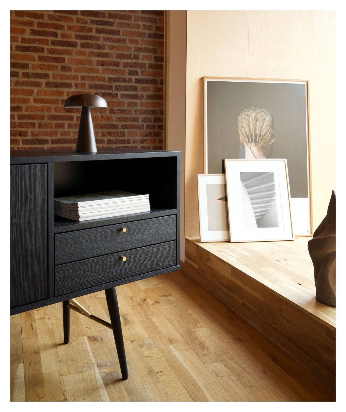 Njordec Dawn Sideboard - Black, B160