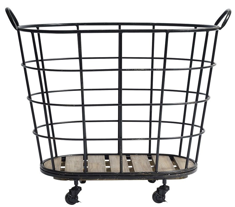 Nordal - Downtown Wire Basket m/hjul