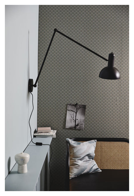 Nordal Freya Wall Lamp - Svart/messing