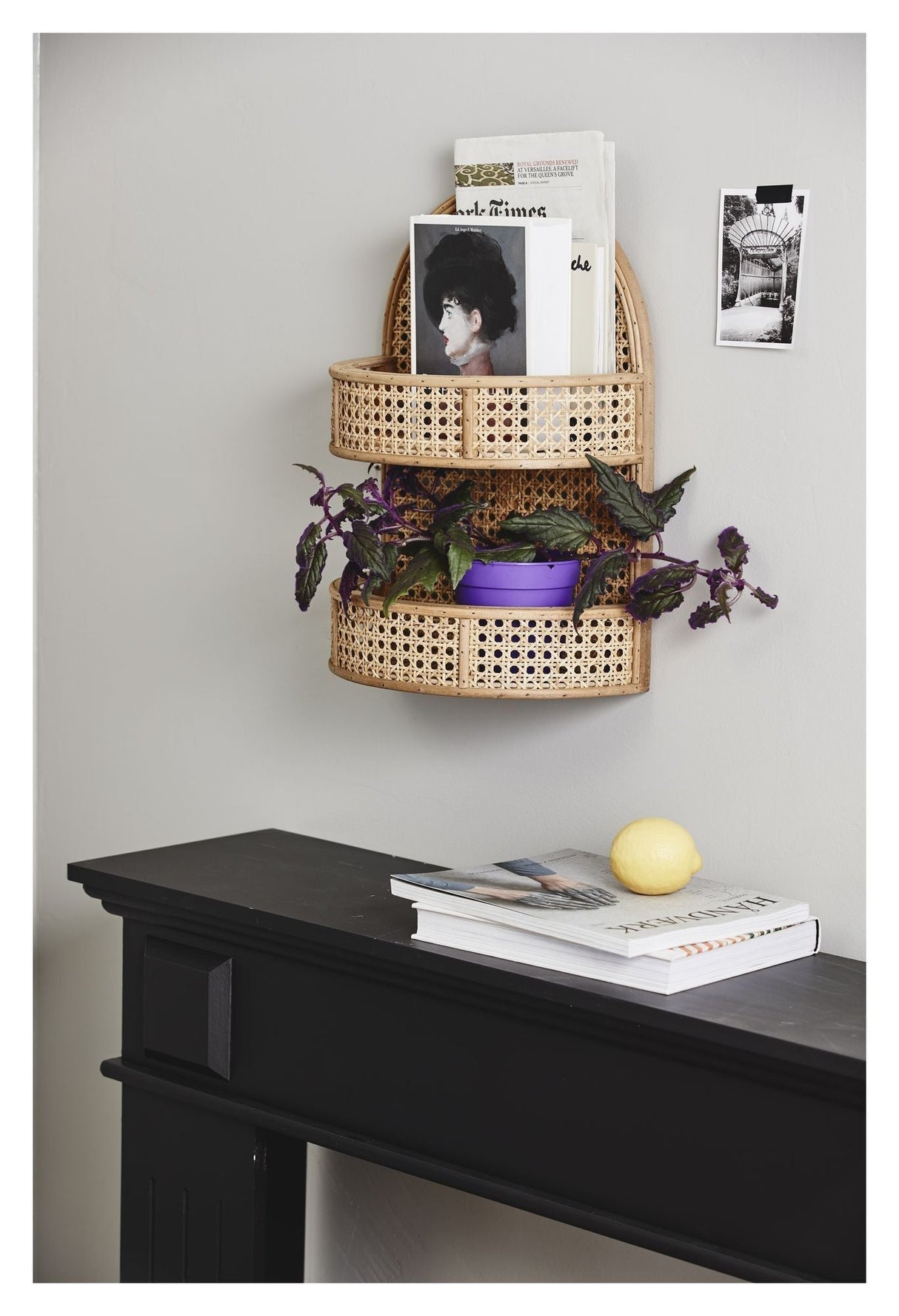 Nordal Kuta Shelf L - Rattan