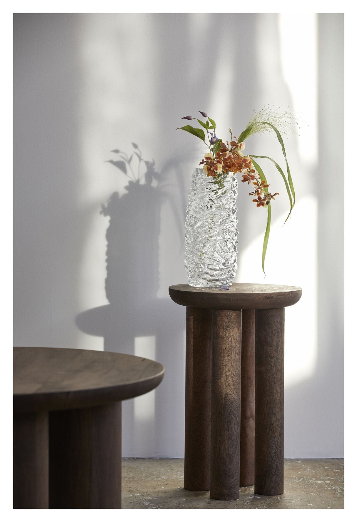 Nordal Maio Vase, klart glass