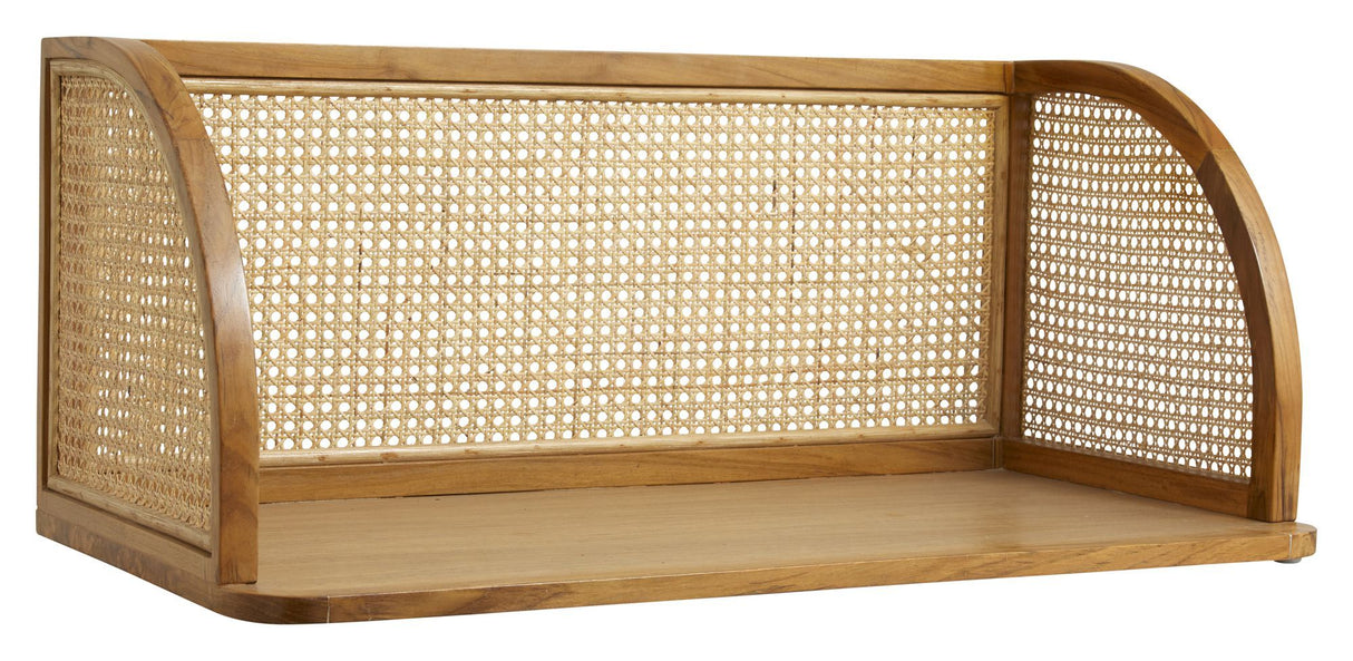 Nordal Merge Wall-hengt bord w. Rattan - Natur