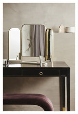 Nordal Otus Table Mirror - Golden Frame