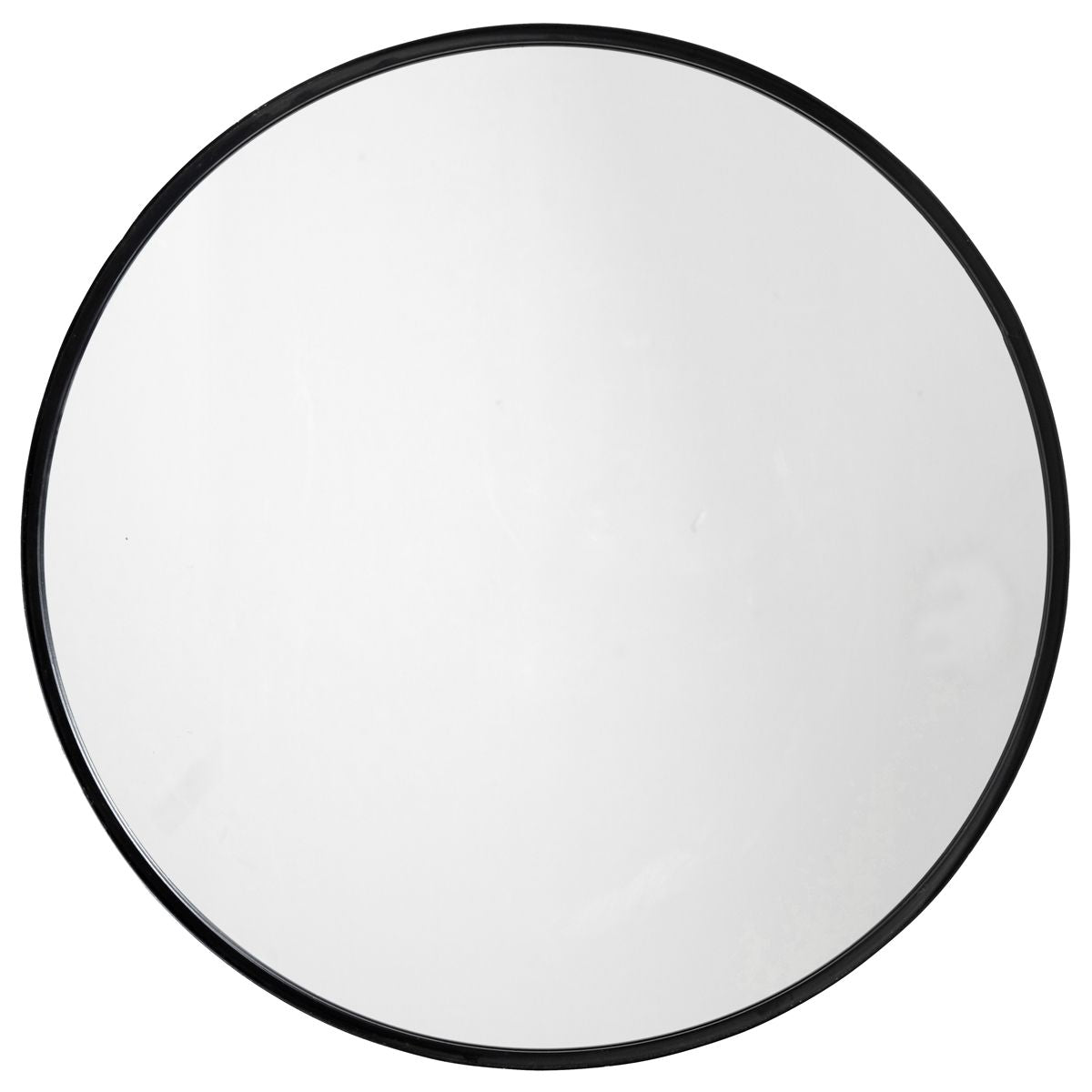 Nordal - Mirror Ø80 cm - svart jernramme