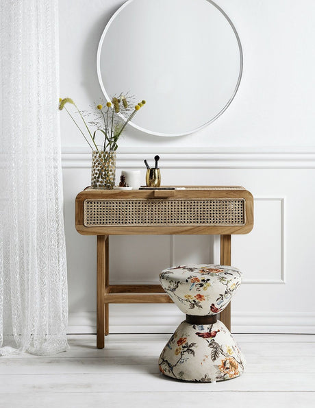 Nordal - Teak Console Table m/åpent nettveving