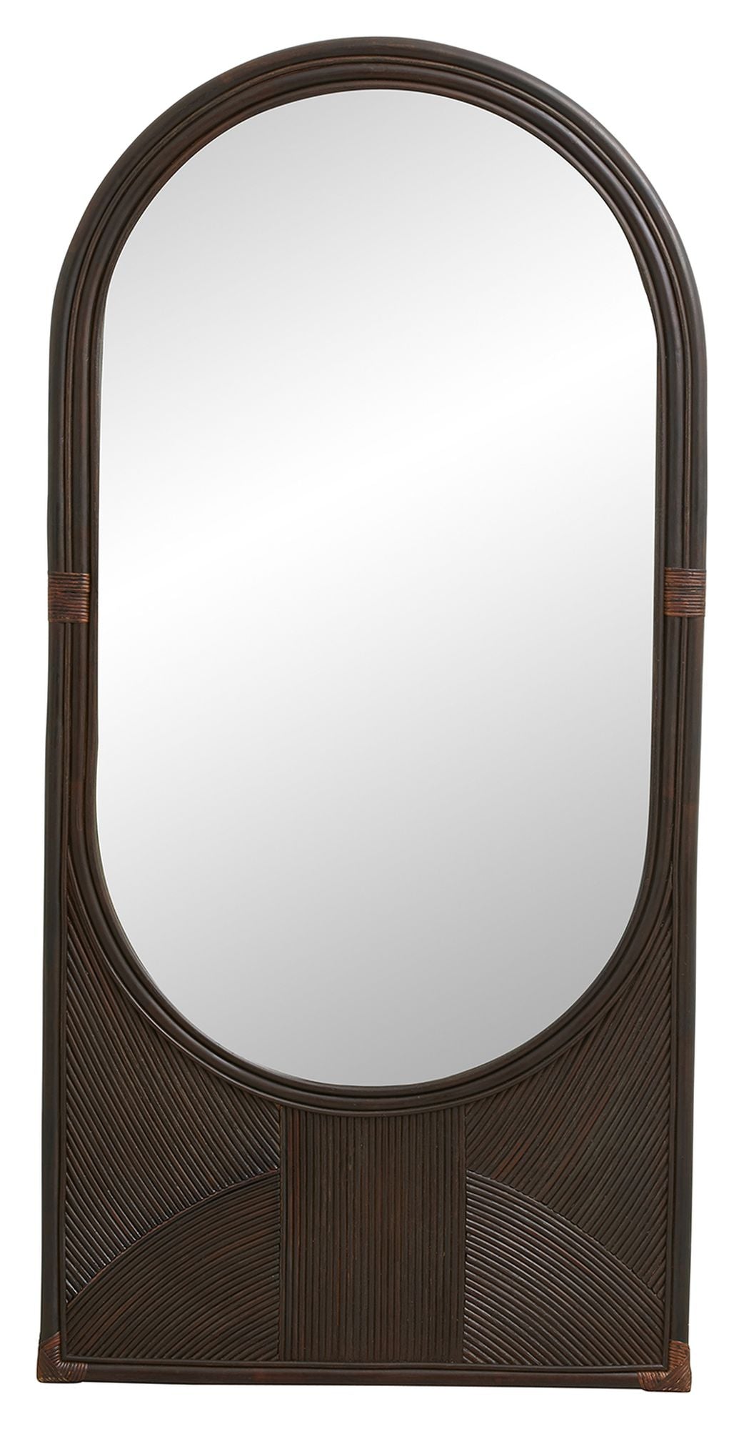 Nordal Tura Mirror L, brun