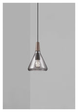 DFTP Nori 18 Pendant Luminaire, grått glass