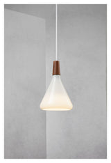 DFTP Nori 18 Pendant Luminaire, hvitt glass