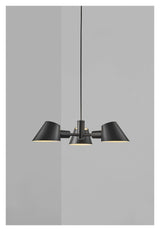 DFTP Stay Pendant Luminaire, svart aluminium