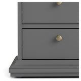 Paris nattbord - Mat Grey