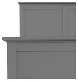 Paris Bed Frame 160x200 - Matte Grey